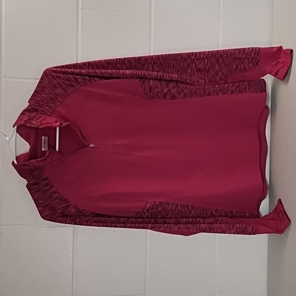 1/4 Zip Dri More, Work out Pop-over Jacket, Thumbholes, Reflective Strip - Picture 1 of 11